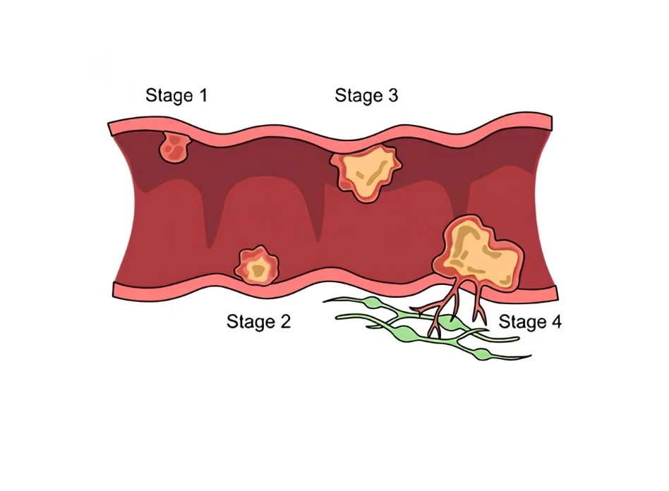 Colon cancer (early and advanced stages)
